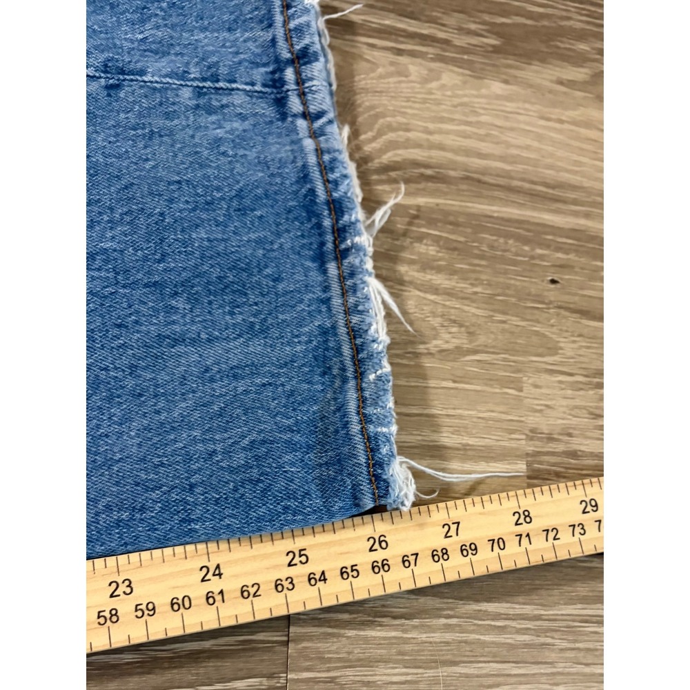 Abercrombie & Fitch Jeans Curve Love 90s Relaxed High Rise Blue Sz 25 (25x26) - Picture 8 of 13
